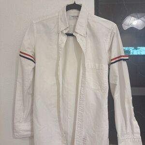 Classic White Cotton Shirt from Thom Browne